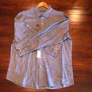 🔥 NWT Van Heusen Studio Dress Shirt